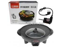 SY-6616#36CM1700W ELECTRIC GRILL WITH POT